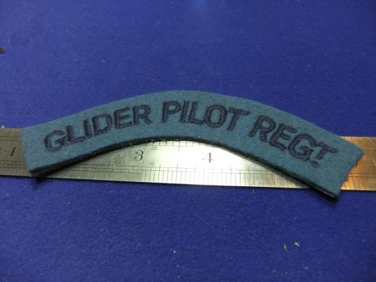 Glider pilot regiment cloth shoulder title