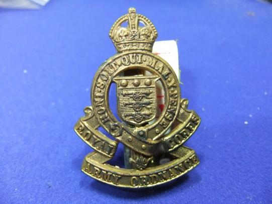 Royal army ordnance corps regiment army military cap badge