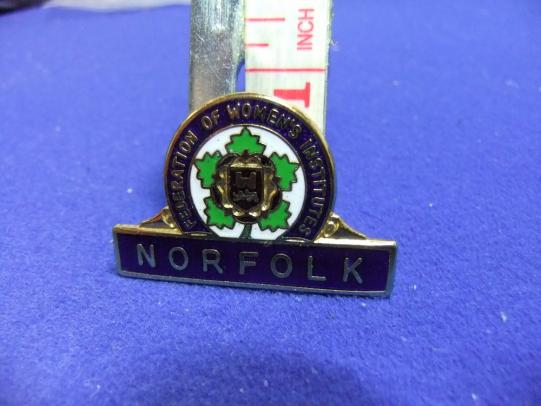 WI womens institute badge norfolk federation member membership