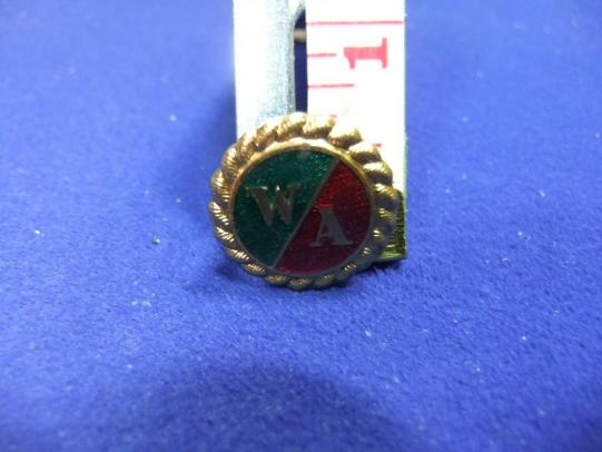 w/a badge green red womens action union ? fascist party members ?
