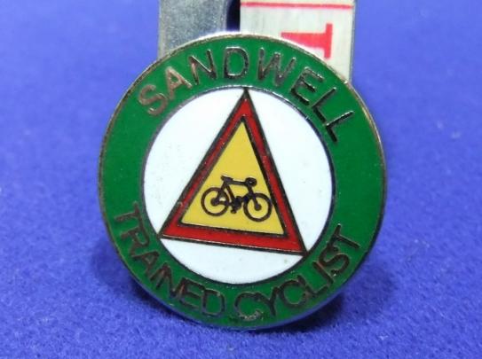 Cycling proficiency badge sandwell bicycle cycle award test membership