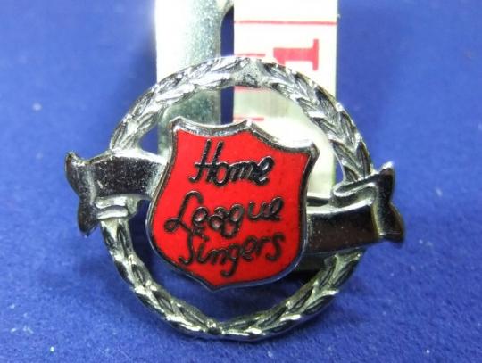 The salvation army home league singers badge christian charity membership member