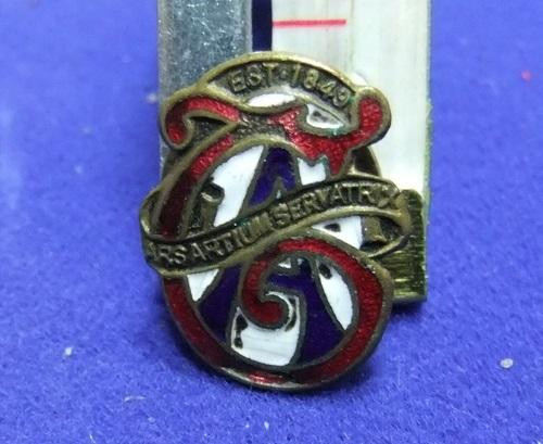Trade union typographical association badge est 1849 member membership