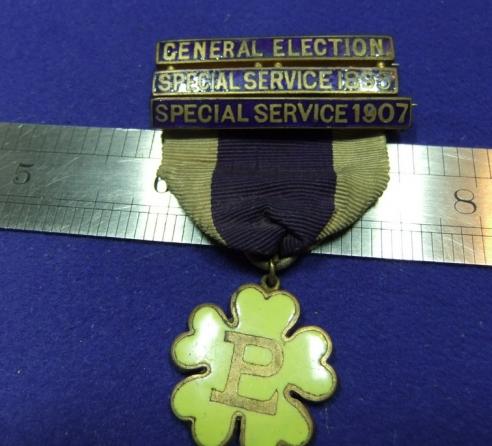 Primrose league general election 1895 1907 badge brooch