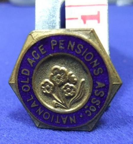 National Old Age Pensioners assocn badge