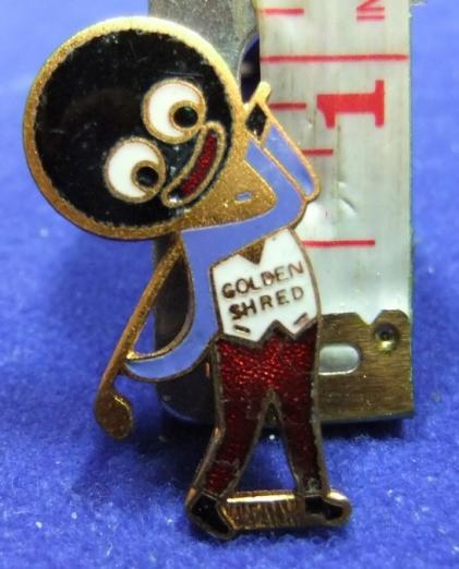 Robertsons jam golly badge golfer golf black feet black hands advert f&s