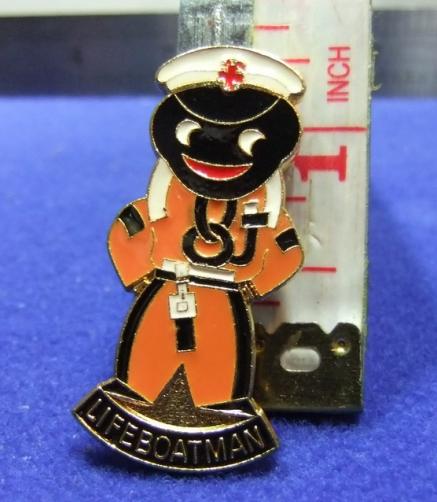 Robertsons jam golly badge lifeboatman