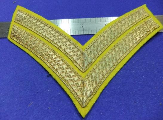 british army patch badge gold bullion felt stripes chevron insignia