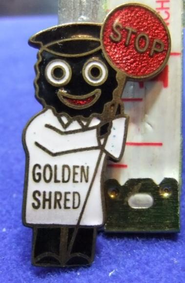 Robertson's Lollipopman Golly badge 1950s die B gomm