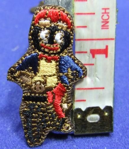 Robertsons golly patch badge motor cycle NON robertson