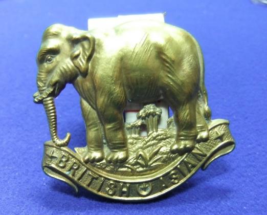 military cap badge BRITISH ASIAN King's Colonial Squadron
