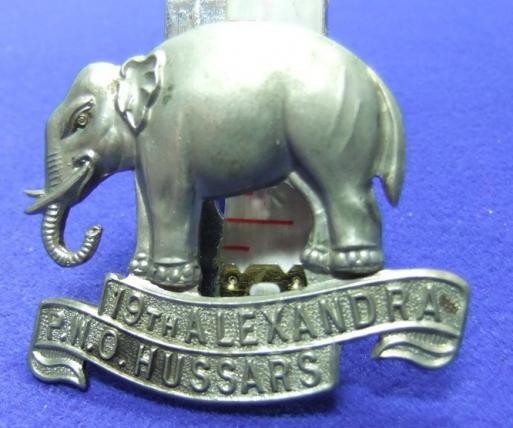 ww military cap badge WW1 19th Alexandra P.W.O. Hussars