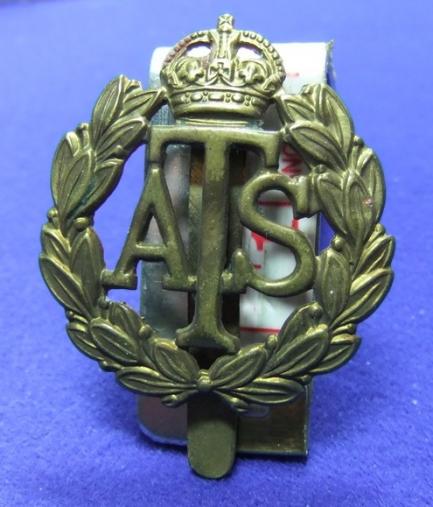 military cap badge Auxiliary Territorial Service 