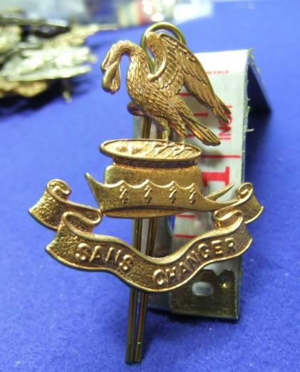 military cap badge Liverpool Pals – Sans Changer regiment