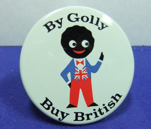 Robertsons golly tin button badge Buy Golly Buy British