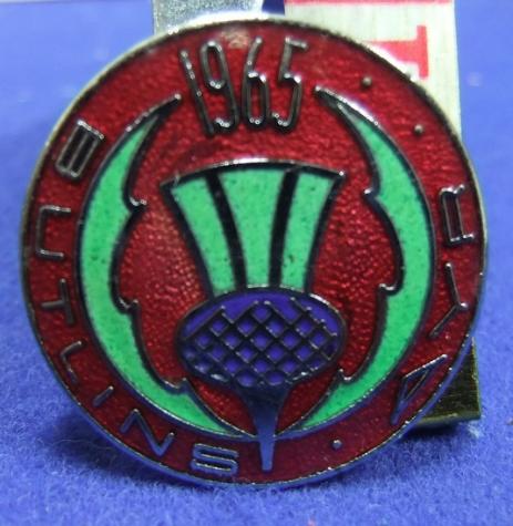 Butlins holiday camp badge ayr 1965