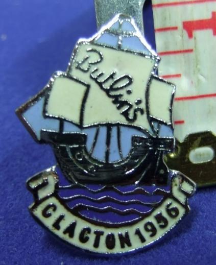 Butlins holiday camp badge clacton 1956