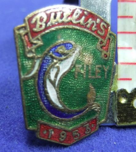 Butlins holiday camp badge filey 1953