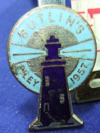 Butlins holiday camp badge filey 1957