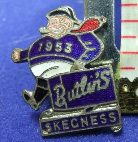 Butlins holiday camp badge skegness 1953