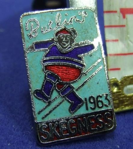 Butlins holiday camp badge skegness 1963