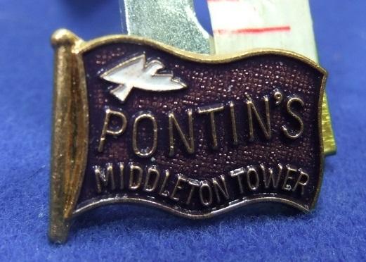 Badge Pontins Holiday Camp Middleton Tower 1950s