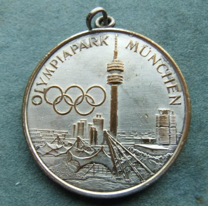 Olympic Medal Olympics Munich 1972 Olympic Park Souvenir