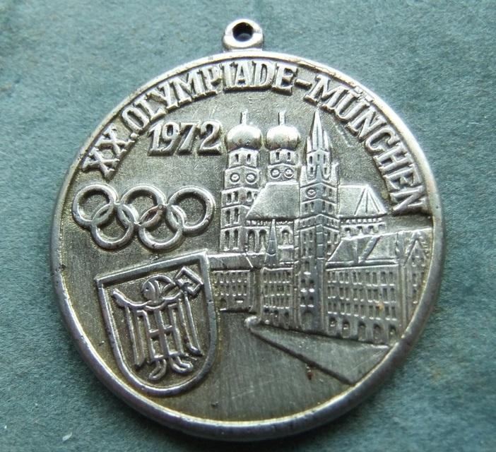 Olympic Medal Olympics Munich 1972 Souvenir Sport