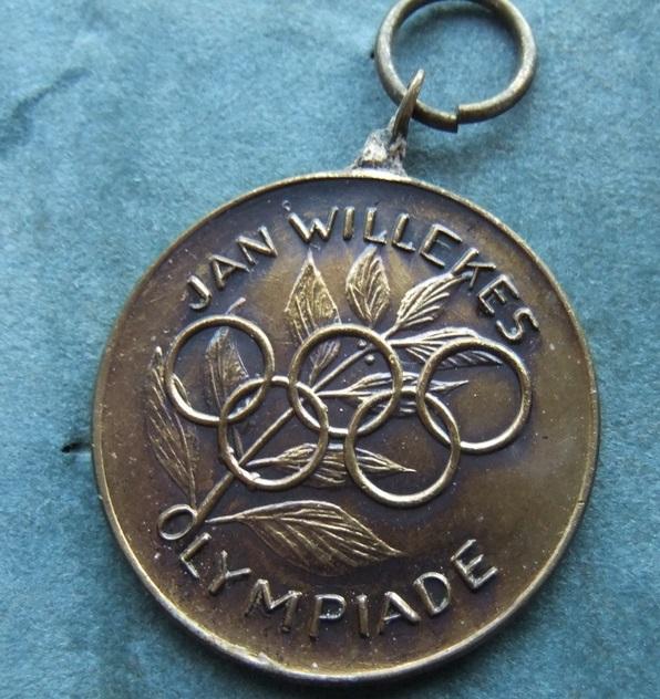 Olympics Medal Olympiade Jan Willikes olympic rings