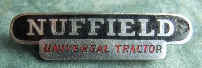 Nuffield Universal Tractors advertising badge