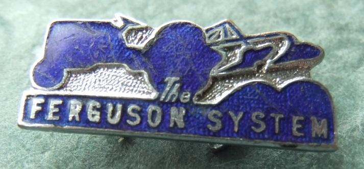 Ferguson System Tractors Advertising badge