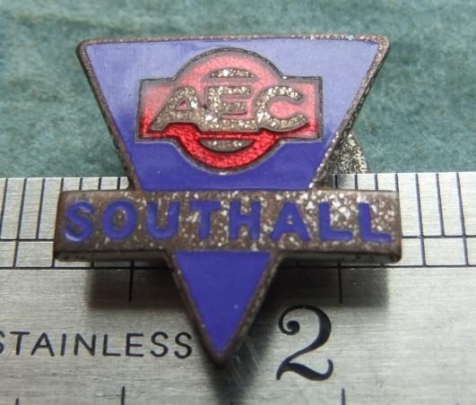 AEC Southall Lorry Bus Commercial Vehicle Advertising Badge