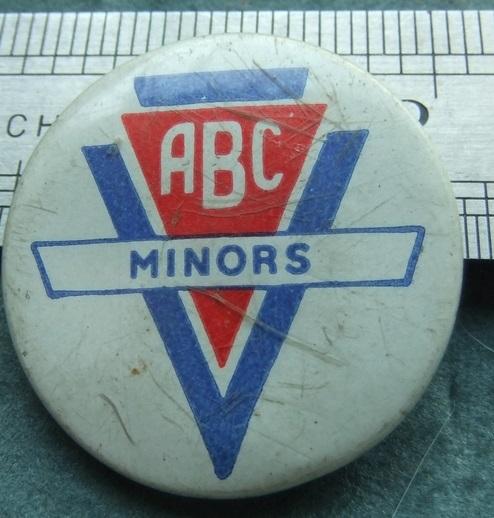 ABC Cinema Minors Club Tin Badge 1960s
