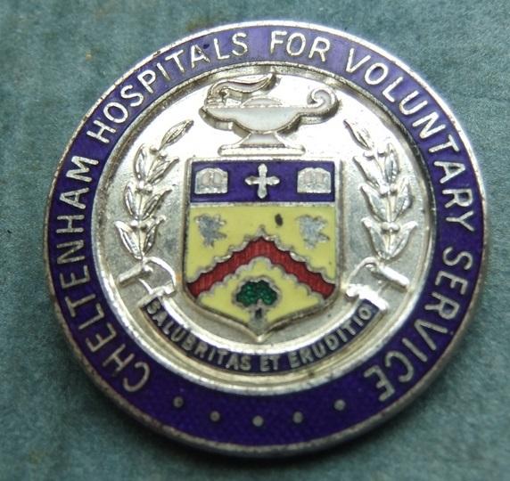 Cheltenham Hospitals For Voluntary Service Badge