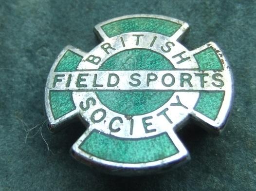 Badge British Field Sport Society Hunt Hunting