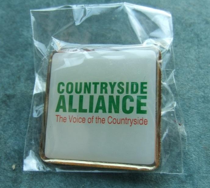 Countryside Alliance Badge March Rally Hunt Hunting