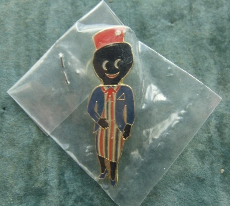 Robertsons golly badge Air Hostess 193 94 large acrylic