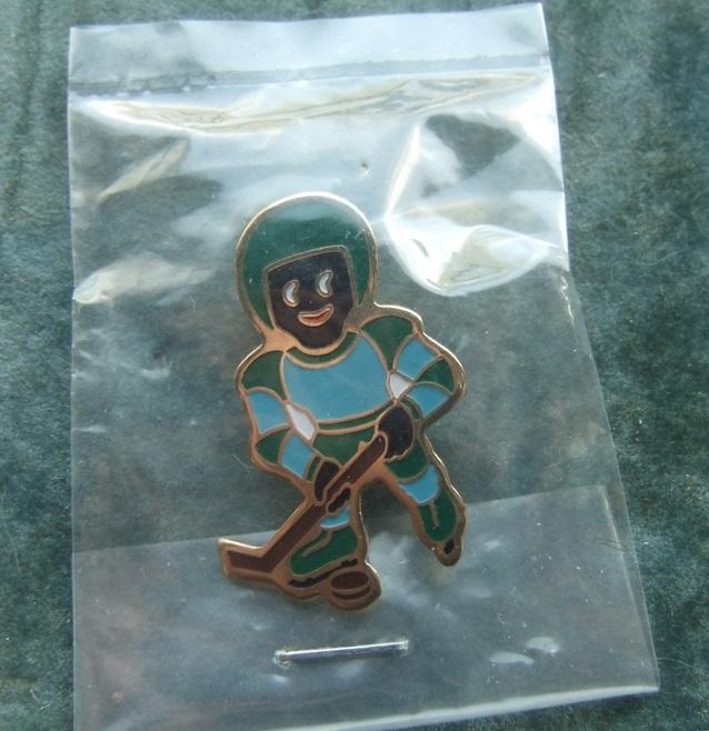 Robertsons golly badge 1996 set Ice Hockey