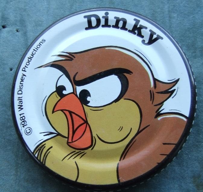 Robertsons Golly Jar Lid Walt Disney 1980s Dinky
