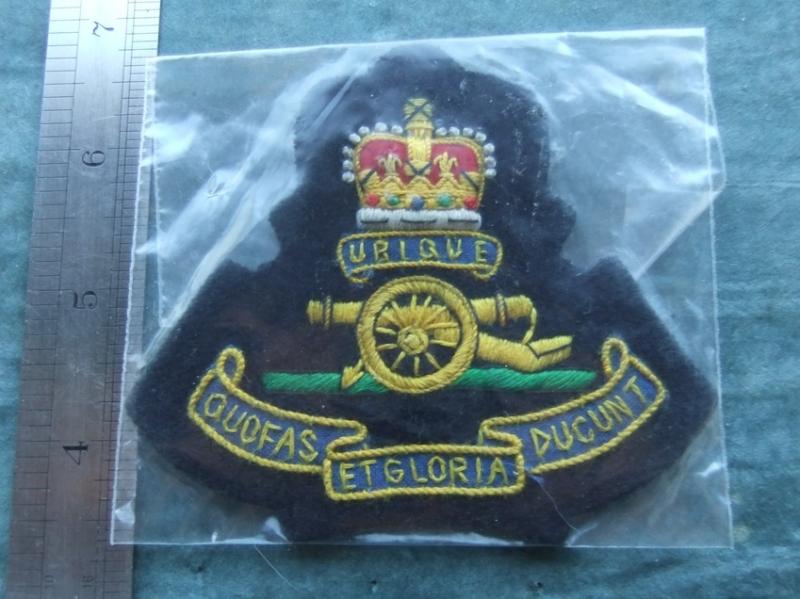 Royal Artillery Blazer Badge