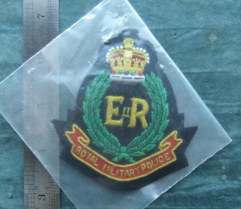 Royal Military Police ERII Blazer Badge Type 4