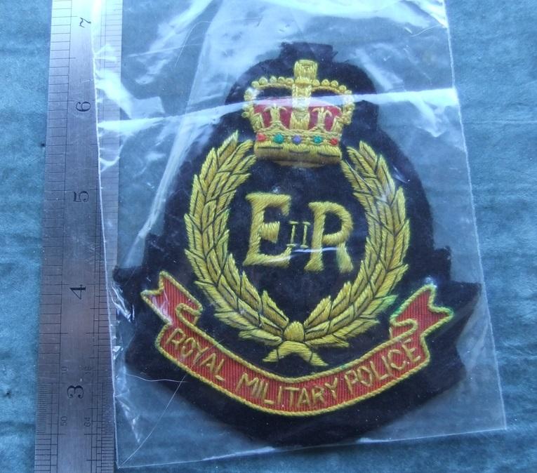 Royal Military Police Blazer Badge Type 2