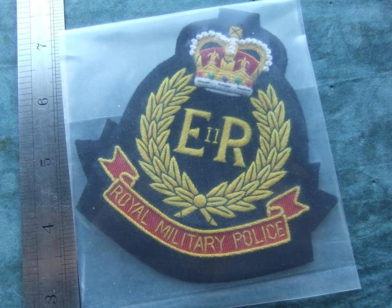 Royal Military Police Blazer Badge Type 1