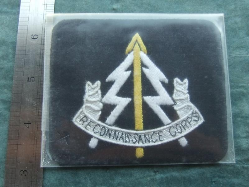 Reconnaissance Corps Blazer Badge Type 1