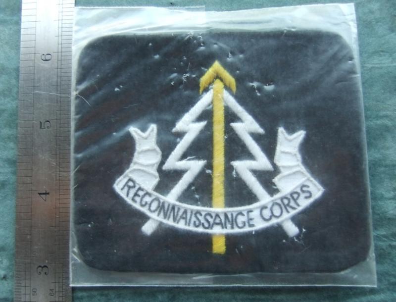 Reconnaissance Corps Blazer Badge Type 2