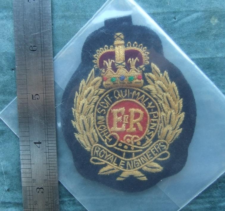 Royal Engineers Blazer Badge Type 4