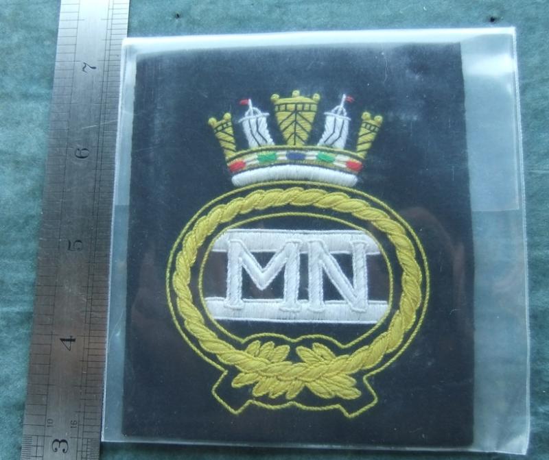Merchant Navy MN Blazer Badge