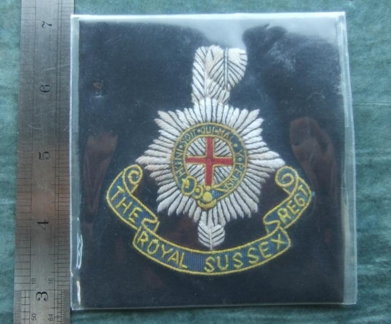 Royal Sussex Regiment Blazer Badge