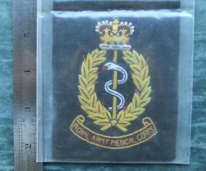 Royal Army Medical Corps Blazer Badge Type 2