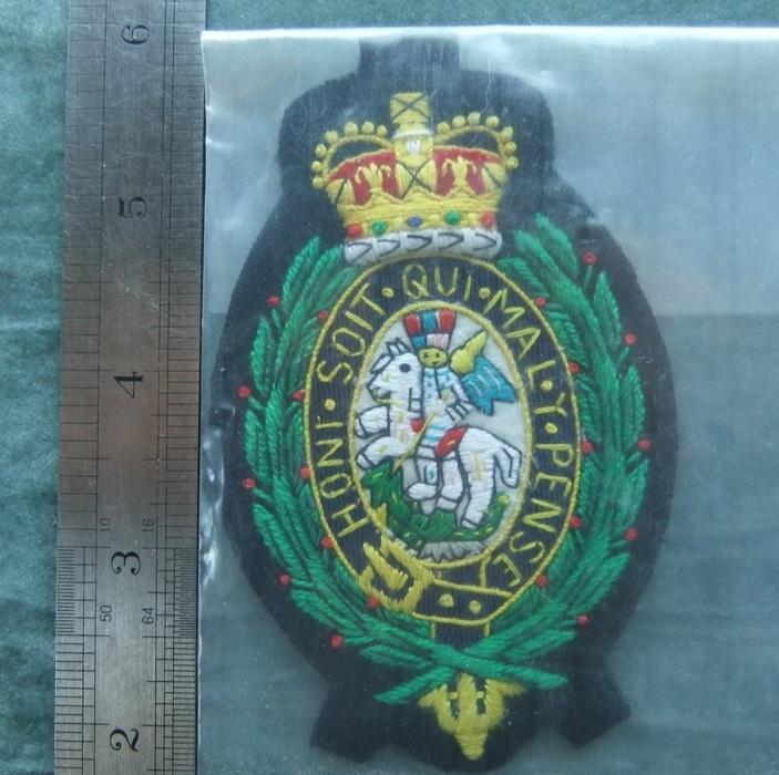 Royal Regiment of Fusiliers Blazer Badge Type 1